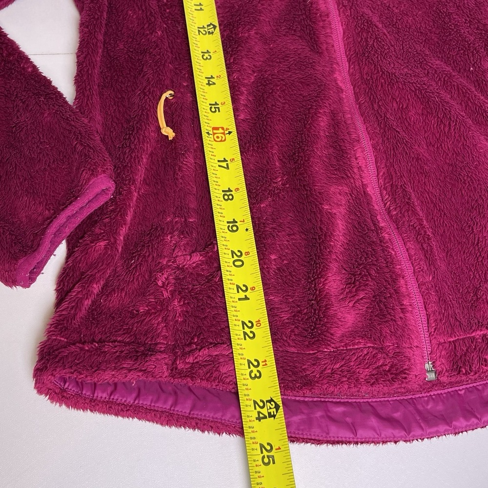 The North Face Women's Small Pink Magenta Orange Osito Jacket Fleece Full Zip - Picture 7 of 11
